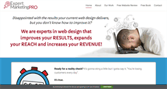 Desktop Screenshot of expertmarketingpro.com